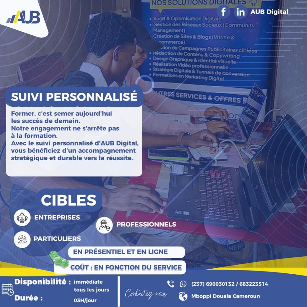 Home SUIVI PERSONNALISE